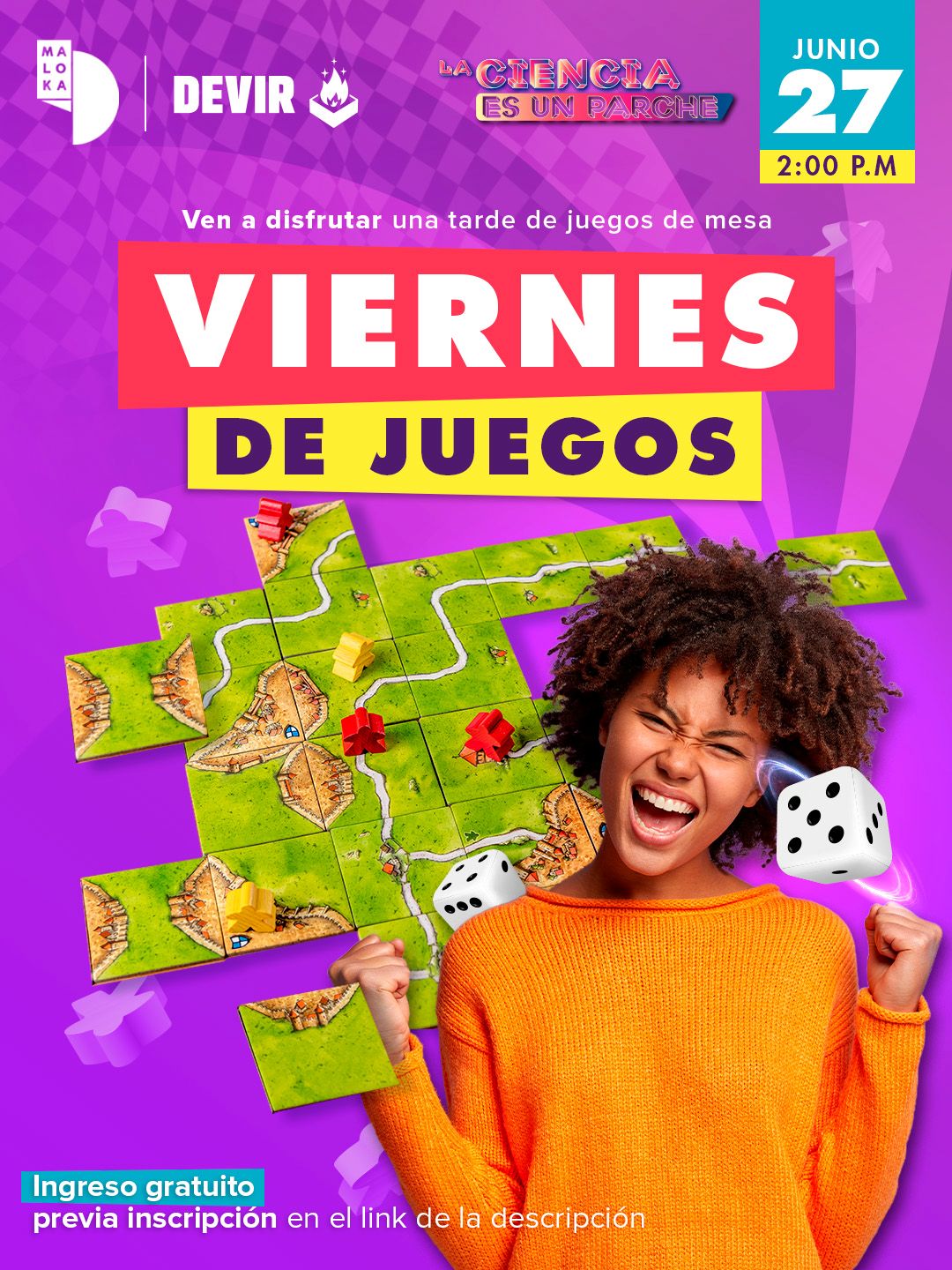 En junio prográmate con la Agenda Cultural y Científica de Maloka 5 Post LCP