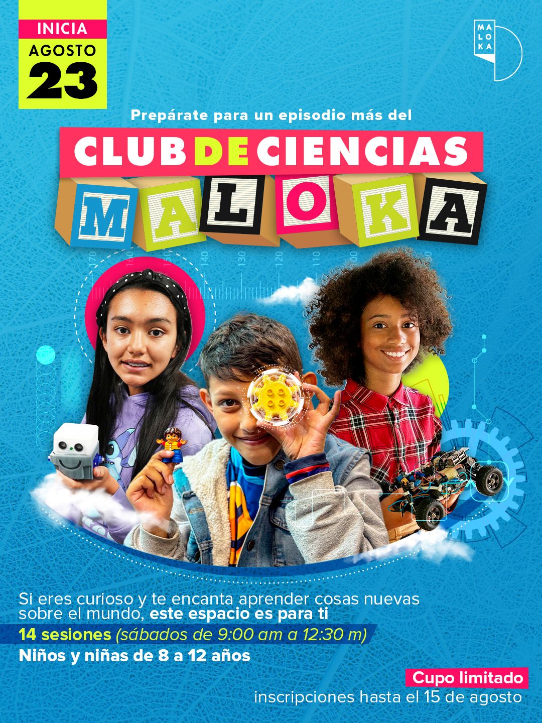 Vuelven los Clubes de Ciencias Maloka, una experiencia para descubrir, crear y transformar 1 clubes ciencia ninos portada 2