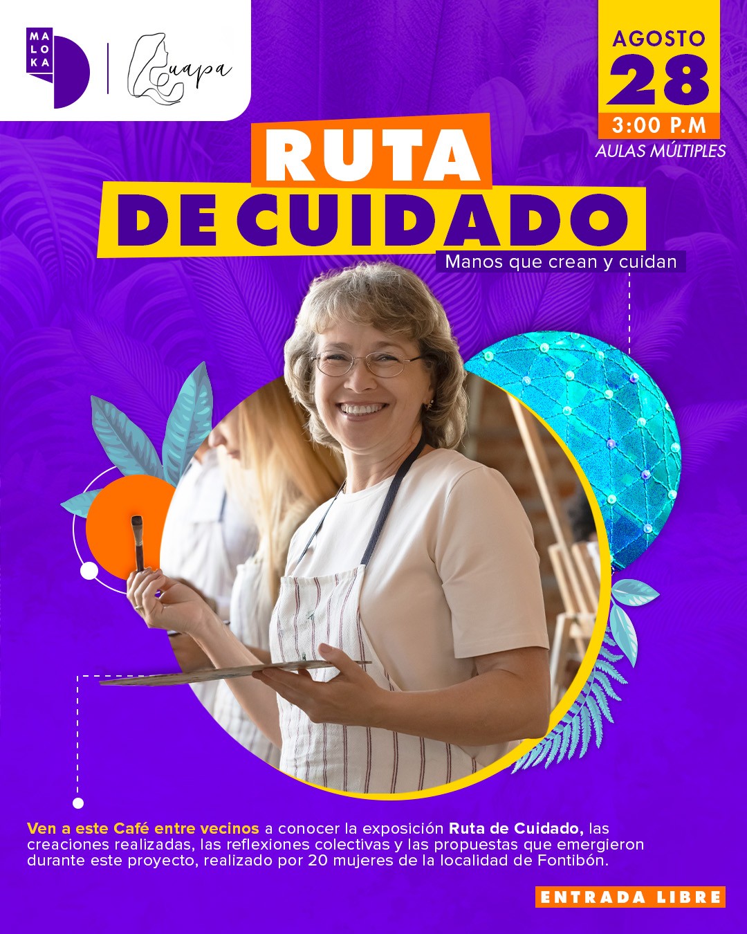 Maloka en agosto: ciencia, arte y ciudadanía para transformar el mundo 6 ruta cuidado maloka