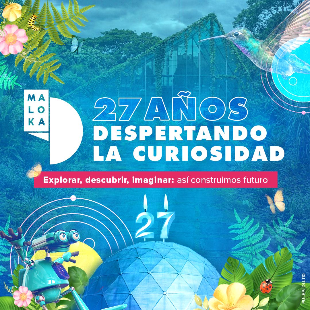 Celebra los 27 años de Maloka con ciencia, música y curiosidad. Conversatorios, podcast y coro infantil en una jornada para aprender y celebrar juntos.