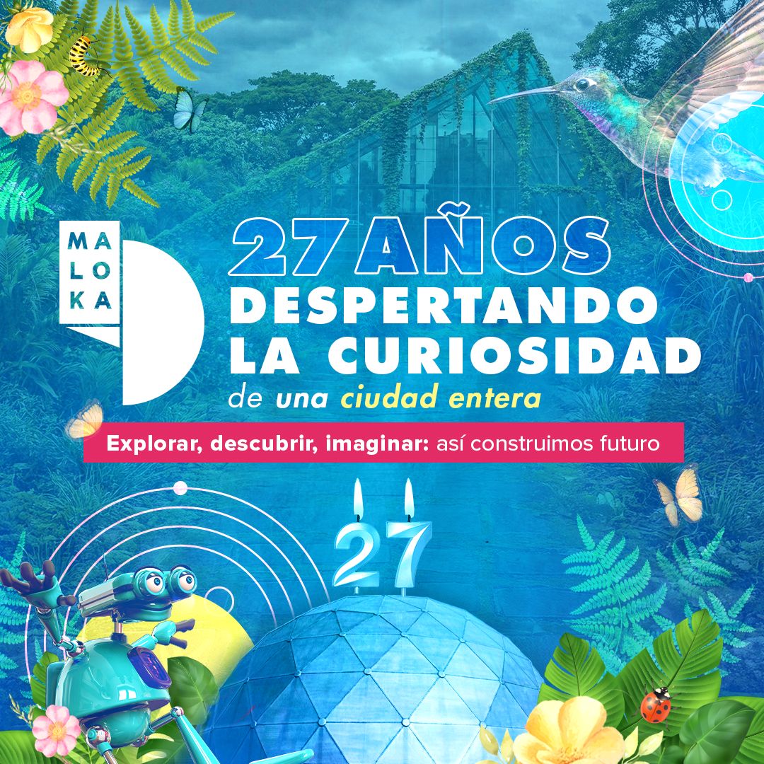 Celebra los 27 años de Maloka con ciencia, música y curiosidad. Conversatorios, podcast y coro infantil en una jornada para aprender y celebrar juntos.