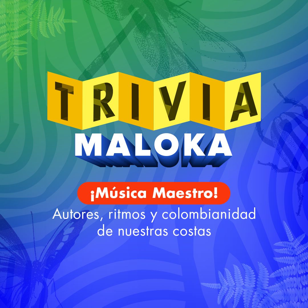 Pon a prueba tus conocimientos musicales con la Trivia “Música Maestro” de Maloka. Explora los ritmos, instrumentos y tradiciones del Caribe y el Pacífico.