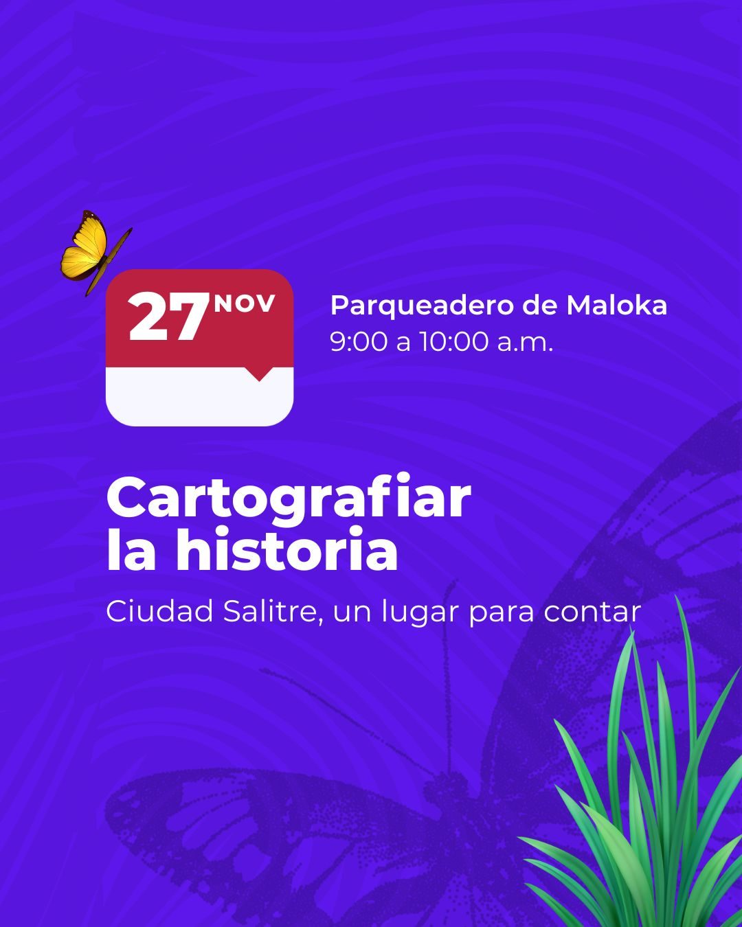 Participa en “Cartografiar la historia” y conoce la evolución urbana y social de Ciudad Salitre. Un diálogo comunitario en Maloka sobre territorio y memoria.