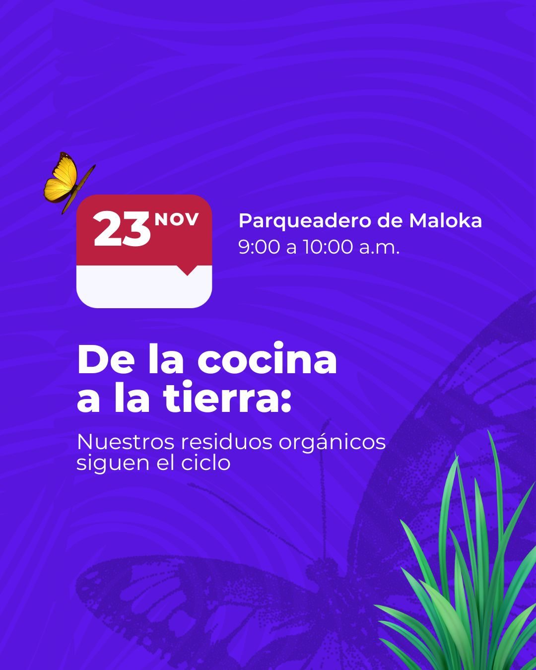 Aprende sobre compostaje y sostenibilidad en “De la cocina a la tierra”. Construye una paca biodigestora y vive la ciencia verde en Maloka.